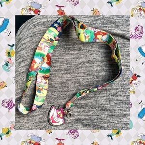 Alice in wonderland🍄key lanyard
